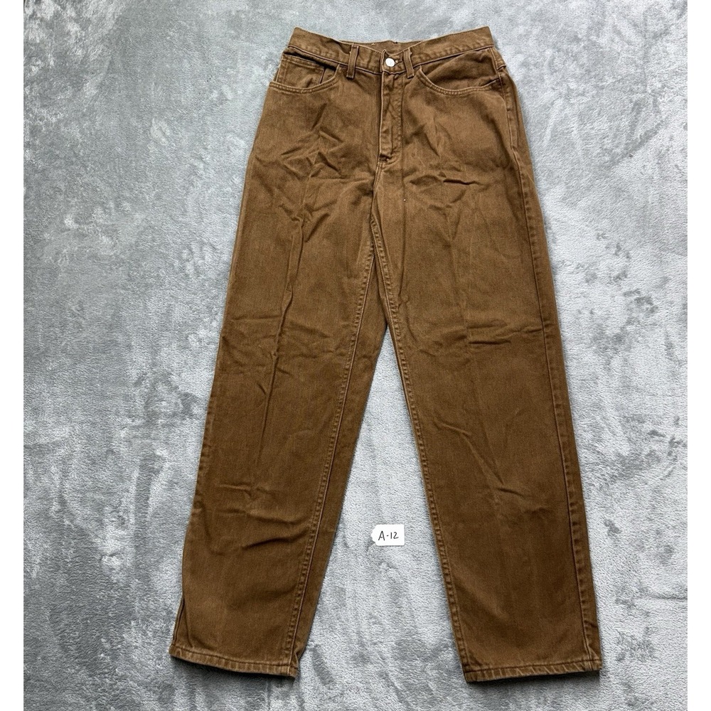 Lee vintage womens Brown jeans Size 10 MED 29.5W 31L Made‎ In USA